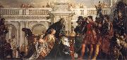 Paolo  Veronese The Family fo Darius Before Alexander the Great oil painting artist